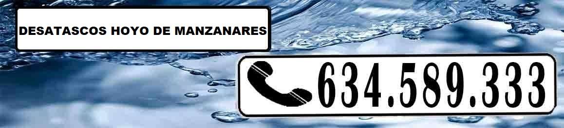 Desatascos Hoyo de Manzanares Urgentes
